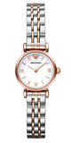 Emporio Armani Gianni Mother of Pearl Dial Two Tone Steel Strap Watch For Women - AR1764