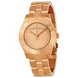 Marc Jacobs Blade Rose Gold Dial Stainless Steel Strap Watch for Women - MBM3127