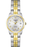 Tissot T Classic PR100 White Dial Two Tone Steel Strap Watch For Women - T049.210.22.032.00