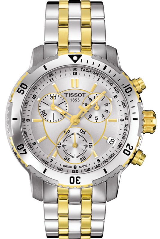 Tissot PRS 200 Chronograph Analoguhr fur Herren. Uhr fur Herren