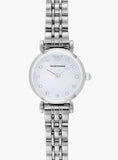 Emporio Armani Gianni Blue Dial Silver Stainless Steel Watch For Women - AR1961