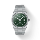 Tissot PRX Powermatic 80 Green Dial Silver Steel Strap Watch For Men - T137.407.11.091.00