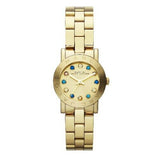 Marc Jacobs Amy Dexter Gold Dial Gold Stainless Steel Strap Watch for Women - MBM3218