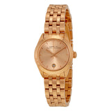 Marc Jacobs Peeker Rose Gold Dial Stainless Steel Strap Watch for Women - MBM3374