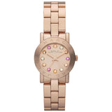 Marc Jacobs Amy Rose Gold Dial Rose Gold Stainless Steel Strap Watch for Women - MBM3219