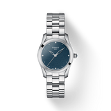 Tissot T Wave II Blue Dial Silver Steel Strap Watch For Women - T112.210.11.046.00