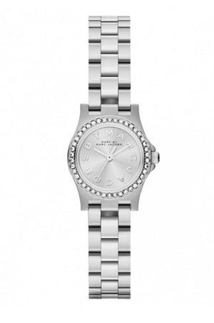 Marc Jacobs Henry Silver Dial Silver Stainless Steel Strap Watch for Women - MBM3276