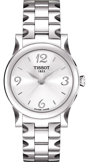 Tissot Stylis-T Classic Silver Dial Watch For Women - T028.210.11.037.00