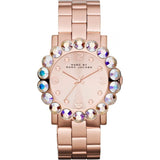 Marc Jacobs Amy Rose Gold Dial Rose Gold Stainless Steel Strap Watch for Women - MBM3223