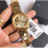 Marc Jacobs Mandy Gold Dial Gold Steel Strap Watch for Women - MJ3549