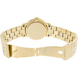 Marc Jacobs Baker Green Dial Gold Stainless Steel Strap Watch for Women - MBM3245