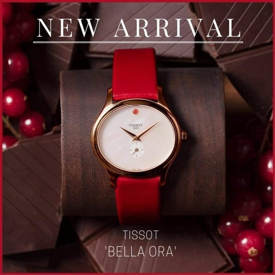 Tissot bella shop ora red