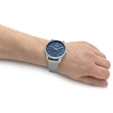 Hugo Boss Sophio Blue Dial Silver Mesh Bracelet Watch for Men - 1513942