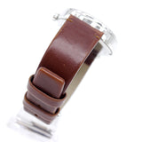 Marc Jacobs Fergus White Dial Brown Leather Strap Watch for Men - MBM5080