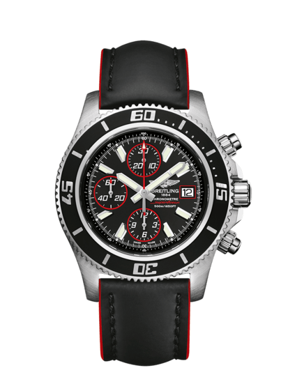 Breitling Superocean Chronograph II Black Dial 44mm Automatic Mens Watch - A1334102/BA81