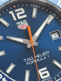 Tag Heuer Formula 1 Quartz Blue Dial Two Tone NATO Strap Watch for Men - WAZ1010.FC8197