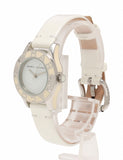 Marc Jacobs Blade White Dial White Leather Strap Watch for Women - MBM1097