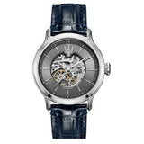 Maserati Epoca Automatic Skeleton Dial Black Leather Strap Watch For Men - R8821118002