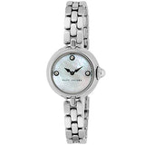 Marc Jacobs Courtney Mother of Pearl Dial Silver Stainless Steel Strap Watch for Women - MJ3459