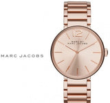 Marc Jacobs Peggy Rose Gold Dial Rose Gold Stainless Steel Strap Watch for Women - MBM3406