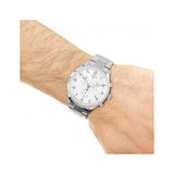 Tissot Chrono XL Classic Silver Dial Silver Steel Strap Watch For Men - T116.617.11.037.00