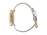 Marc Jacobs Amy White Dial White Leather Strap Watch for Women - MBM1150