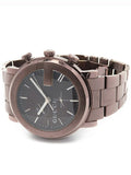 Gucci G Chrono Brown Dial Brown Steel Strap Watch For Men - YA101341