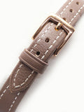 Marc Jacobs Corie White Dial Light Brown Leather Strap Watch for Women - MJ1581