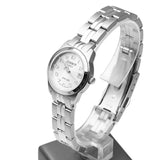 Tissot T Classic PR100 Watch Ladies White Dial Stainless Steel For Women - T049.210.11.017.00