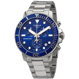 Tissot Seastar 1000 Chronograph Blue Dial Silver Steel Strap Watch For Men - T120.417.11.041.00