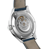 Tag Heuer Carrera Calibre 5 Automatic Blue Dial Blue Leather Strap Watch for Men - WAR201E.FC6292