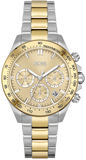 Hugo Boss Novia Gold Dial Two Tone Steel Strap Watch for Women - 1502618