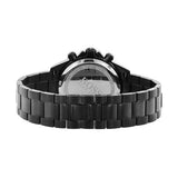 Hugo Boss Ikon Chronograph Black Dial Black Steel Strap Watch for Men - 1512961