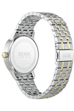 Hugo Boss Classic Silver Dial Two Tone Steel Strap Watch for Men - 1513687