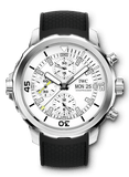 IWC Aquatimer Chronograph White Dial Black Rubber Strap Watch for Men - IW376801