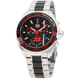 Tag Heuer Formula 1 Max Verstappen Limited Edition 43mm Grey Dial Two Tone Steel Strap Watch for Gents - CAZ101U.BA0843