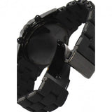 Marc Jacobs Pelly Black Dial Black Silicone Stainless Steel Strap Watch for Women - MBM2567