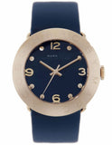 Marc Jacobs Blade Blue Dial Blue Leather Strap Watch for Women - MBM1224