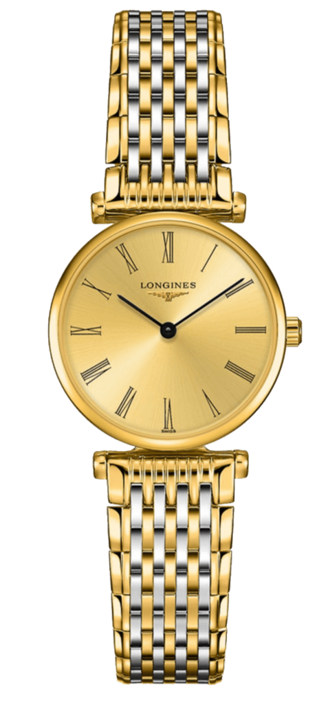 Longines La Grande Classique de Longines Gold Dial Two Tone Steel