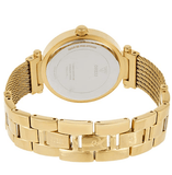 Guess Soho Champagne Dial Stainless Steel Mesh Bracelet Watch For Women - W0638L2