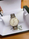 Tissot Everytime Medium White Dial Two Tone Mesh Bracelet Watch For Men - T109.410.22.031.00