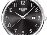 Tissot T Classic Tradition Black Leather Watch For Men - T063.610.16.052.00