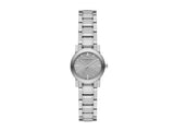 Burberry The City Silver Diamonds Dial Silver Stainless Steel Strap Watch for Women - BU9229