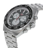 Tag Heuer Formula 1 Chronograph Black Dial Silver Steel Strap Watch for Men - CAZ101E.BA0842