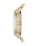 Marc Jacobs Amy Gold Tone Dial Gold Leather Strap Watch for Women - MBM8627