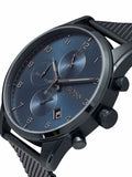 Hugo Boss Skyamaster Chronograph Blue Dial Blue Mesh Bracelet Watch for Men - 1513836