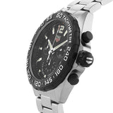 Tag Heuer Formula 1 Quartz Chronograph Black Dial Silver Steel Strap Watch for Men - CAZ1010.BA0842