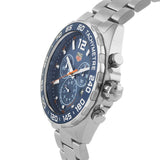 Tag Heuer Formula 1 Quartz Chronograph Blue Dial Silver Steel Strap Watch for Men - CAZ1014.BA0842