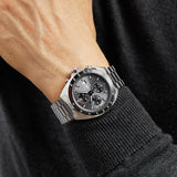 Tag Heuer Formula 1 Automatic Chronograph Grey Dial Silver Strap Watch for Men - CAZ2012.BA0876