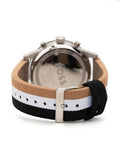 Hugo Boss Allure Chronograph Black Dial Multicolor Nylon Strap Watch for Men - 1513963